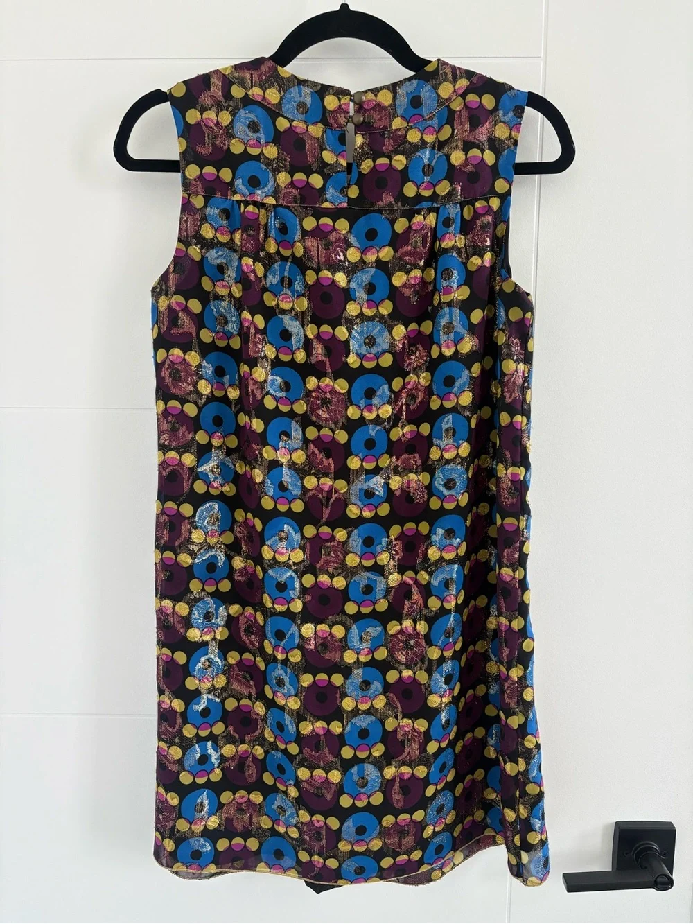 Anna Sui x Target Retro-Style Sleeveless Shift Dress in Multi-Color